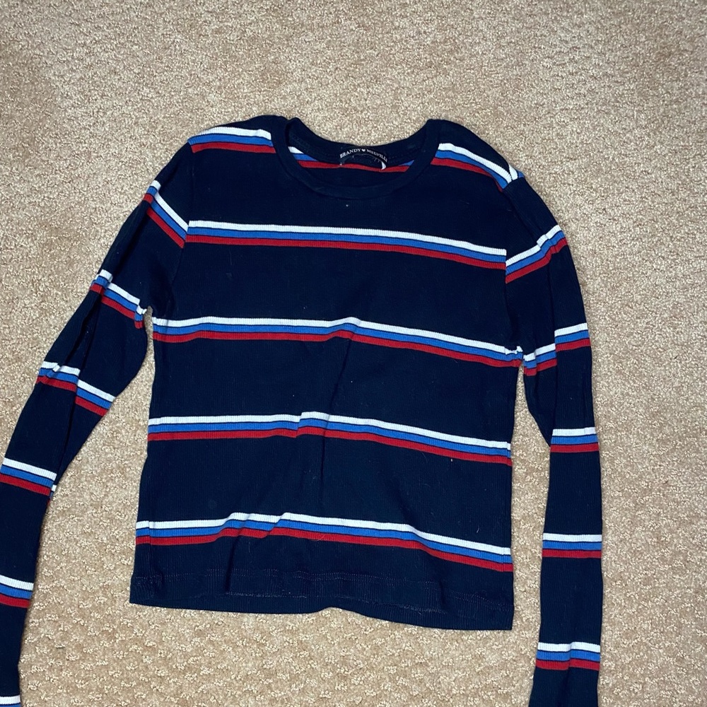 Brandy Melville Cropped Long Sleeve